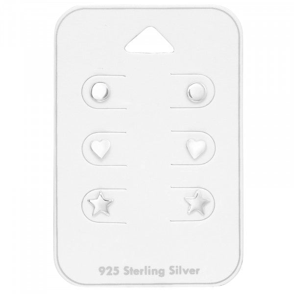 925 Silver Earrings Minimalist