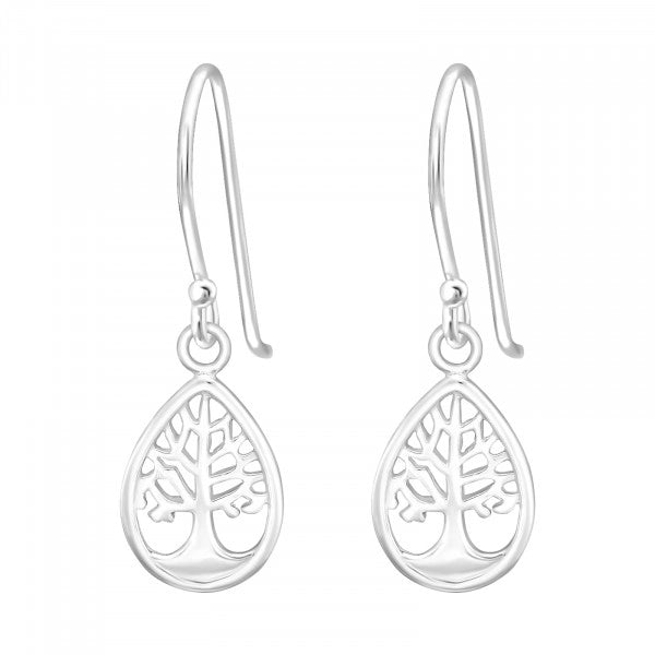 Classic Tree Trendy 925 Silver Earring
