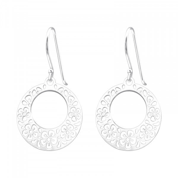 Classic Trendy Flower Minimalist 925 Silver Earring