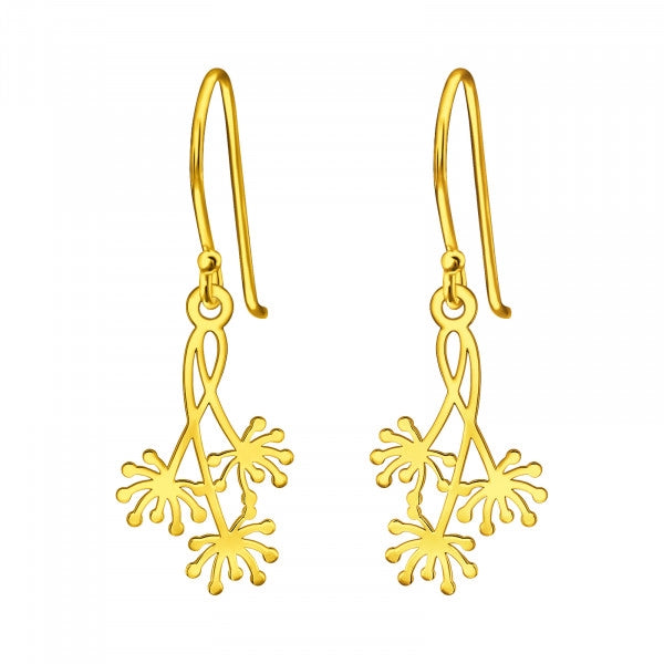 Gold Classic Silver 925 Silver Earring