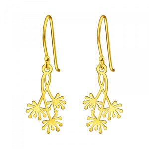 Gold Classic Silver 925 Silver Earring