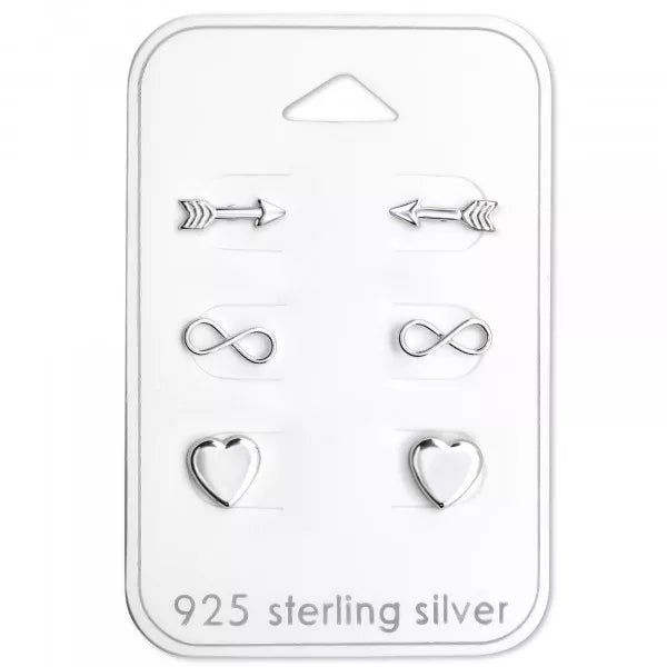 925 Silver Earrings Minimalist