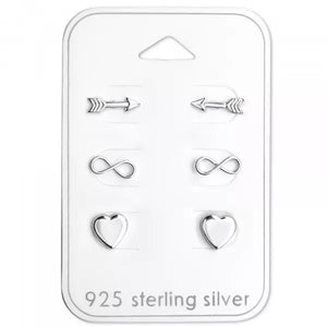 925 Silver Earrings Minimalist