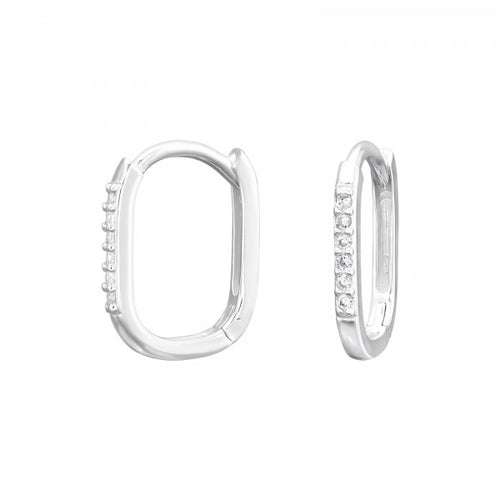 Trendy Classic Minimalist Huggies 925 Sterling Silver