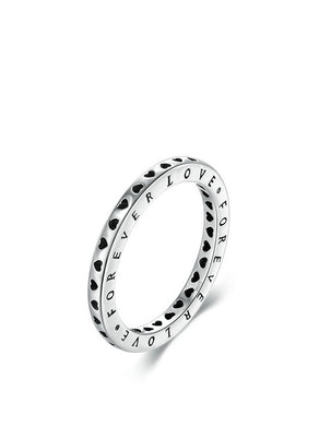 925 Sterling Silver  Ring Forever Love