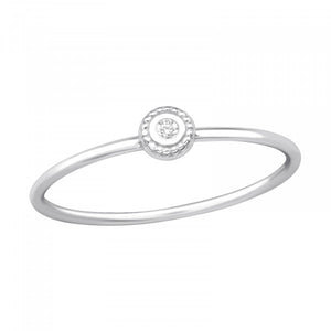 Minimalist Style 925 Silver Ring