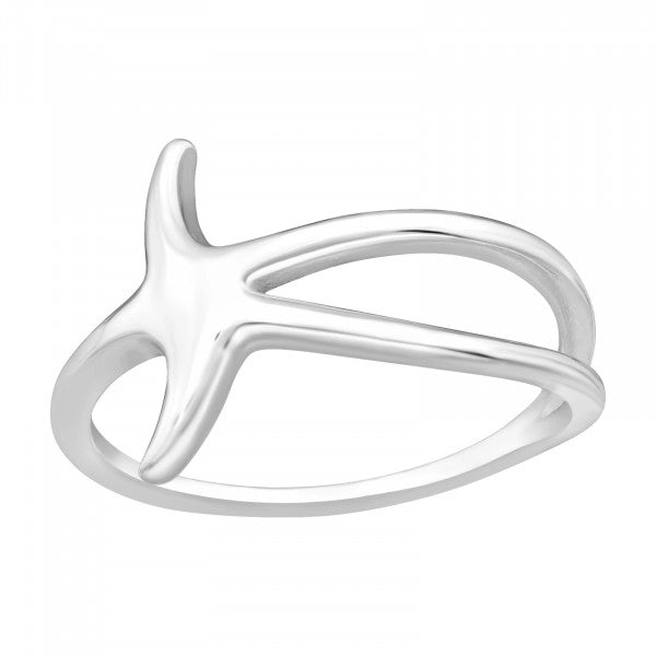 925 Sterling Silver Sea Life Ring Earring