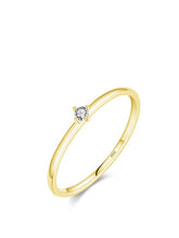 Load image into Gallery viewer, 925 Silver Lab Diamond Moissanite Minimalist Engagment Ring