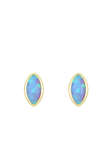 Blue Opal Inspire 925 Silver Earrings