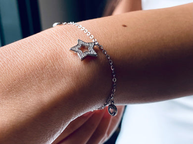 925 Silver Bracelet Star Trendy Collection