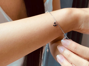 925 Silver Bracelet Anchor Trendy Collection