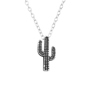 Cadena "Vintage Cactus" en Plata 925