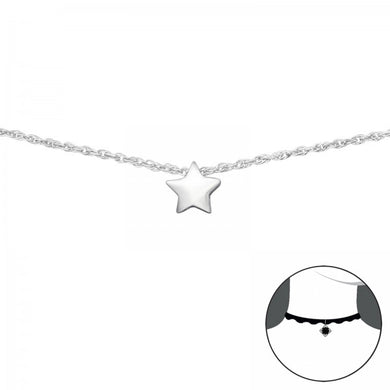 925 Silver Star Choker