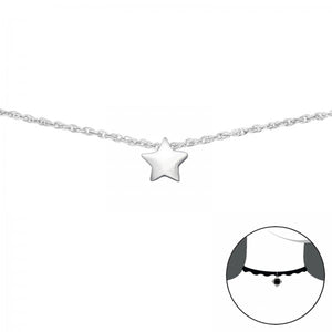 925 Silver Star Choker