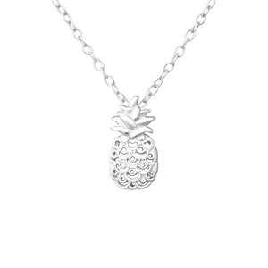 925 Silver Pineapple Necklace