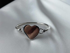 925 Silver Bracelet Heart Trendy Collection