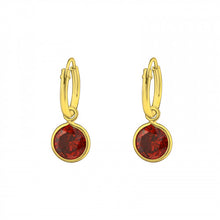 Load image into Gallery viewer, 925 Silver Hanging Hoops Earring