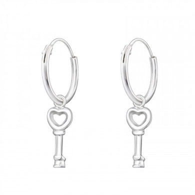 925 Silver Kay Hoops Earring