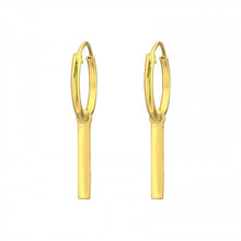 Load image into Gallery viewer, 925 Silver Hoops Earring