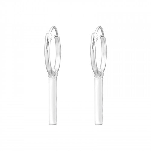 925 Silver Hoops Earring