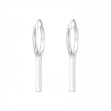 Load image into Gallery viewer, 925 Silver Hoops Earring
