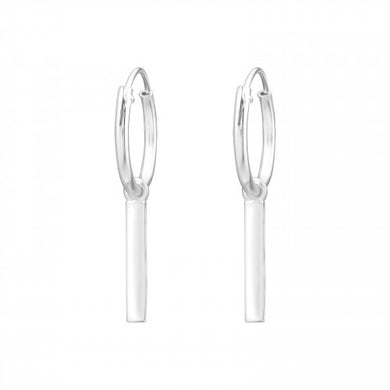 925 Silver Hoops Earring