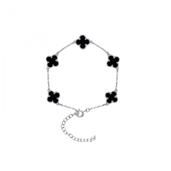 925 Silver Clover Leaf