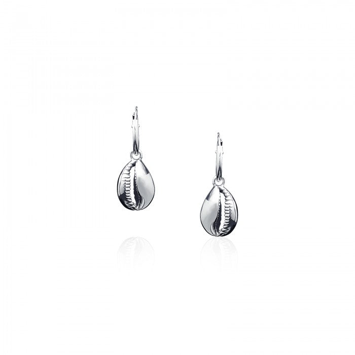 925 Silver Coffee Bean Hoops