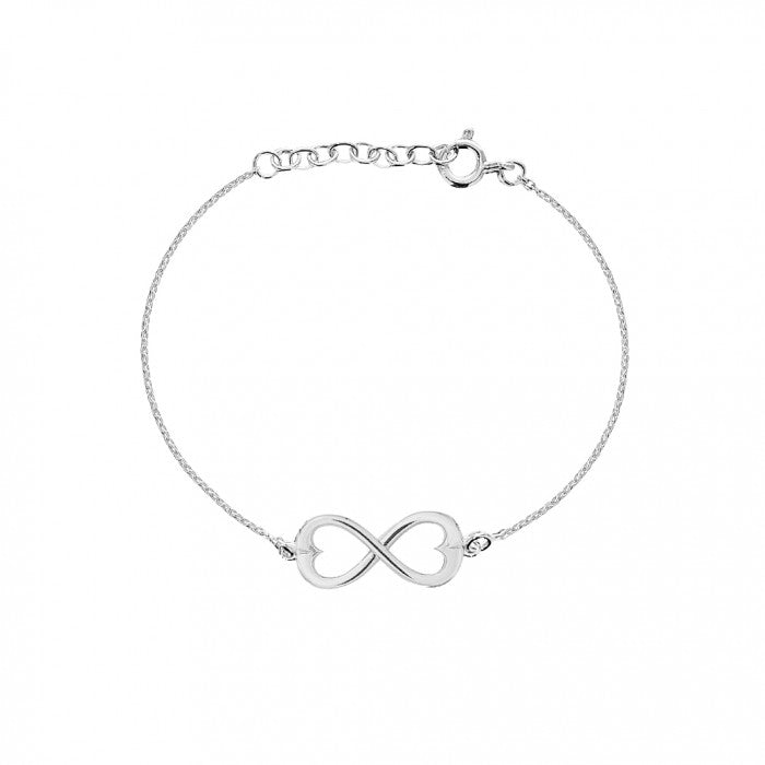 925 Silver Double Hearts