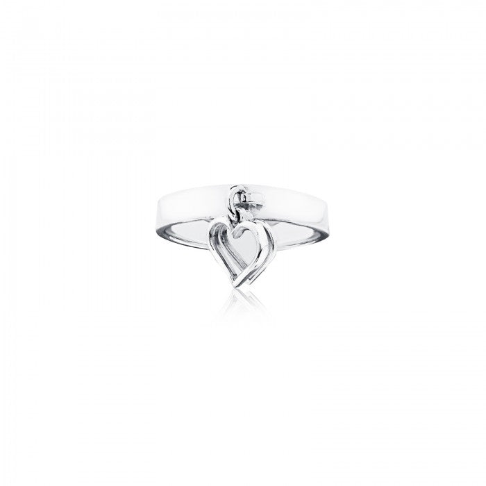 925 Silver Double Heart