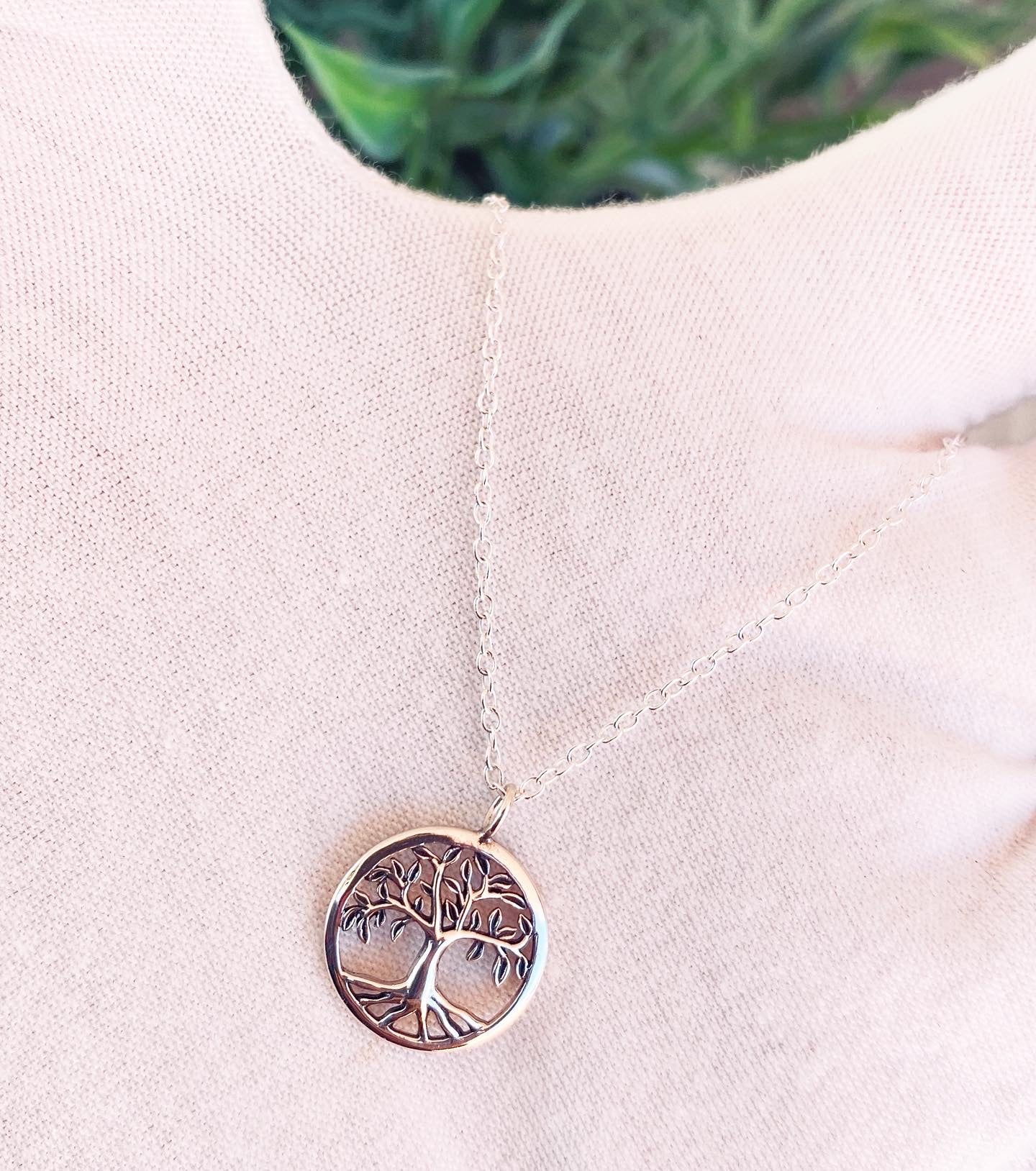 925 Silver Tree of Life Chain