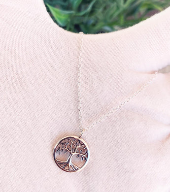 925 Silver Tree of Life Chain