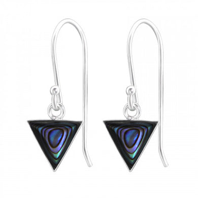 925 Silver Triangle Earring