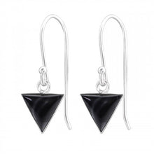 Load image into Gallery viewer, 925 Silver Triangle Earring