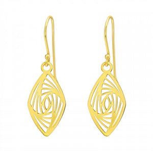 925 Silver Laser Earring