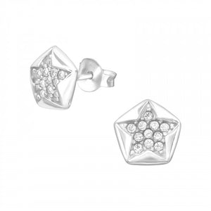 925 Silver Star Earring