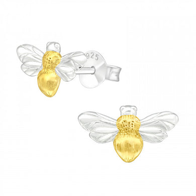 925 Silver Bee Earring