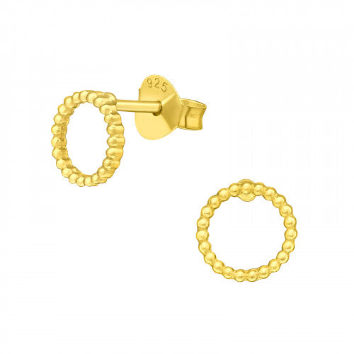 925 Silver Circle Earring