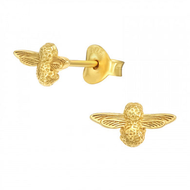 925 Silver Bee Earring