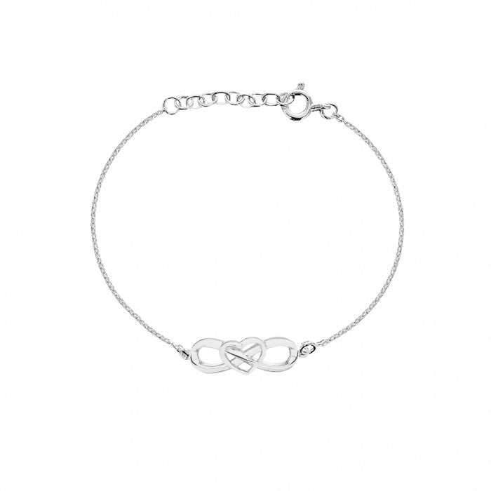 925 Silver Eternal Heart