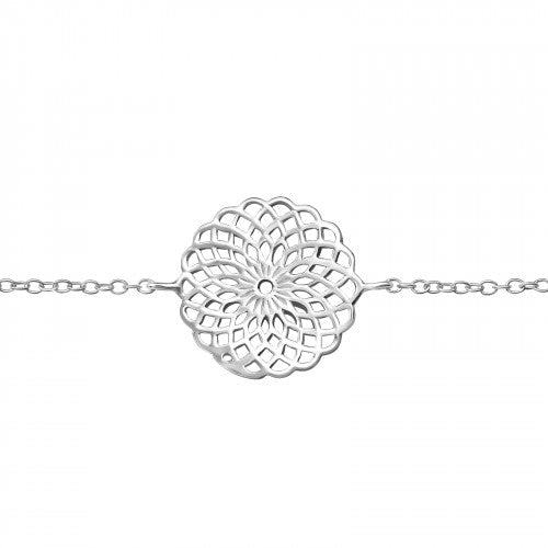 925 Silver Geometric Bracelet