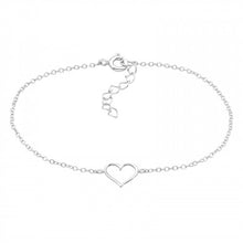 Load image into Gallery viewer, 925 Silver Heart Bracelet