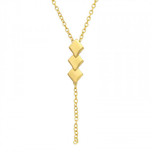 925 Silver Geometric Necklace