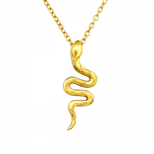 925 Silver Snake Necklace