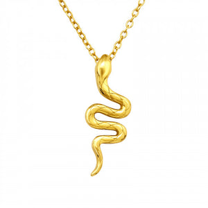 925 Silver Snake Necklace