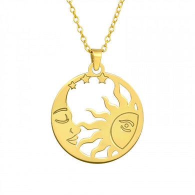 925 Silver Sun Necklace