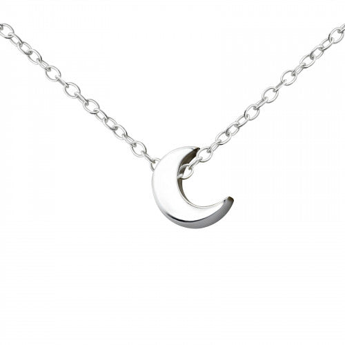 925 Silver Moon Necklace
