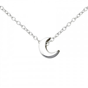 925 Silver Moon Necklace