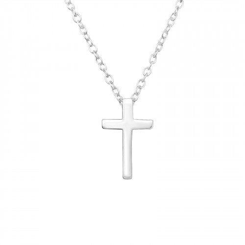 925 Silver Cross Necklace