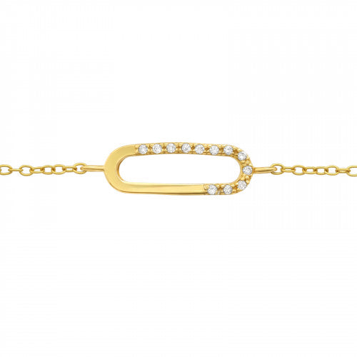 925 Silver Geometric Bracelet
